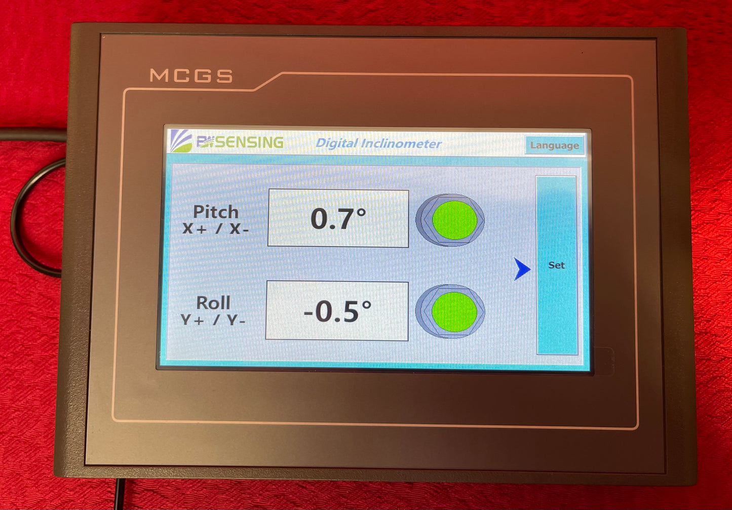 Digital Inclinometer